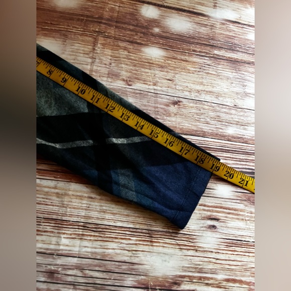 Northstyle Blue Green Plaid Midi Pocket Women's Dress 8 - Picture 12 of 14